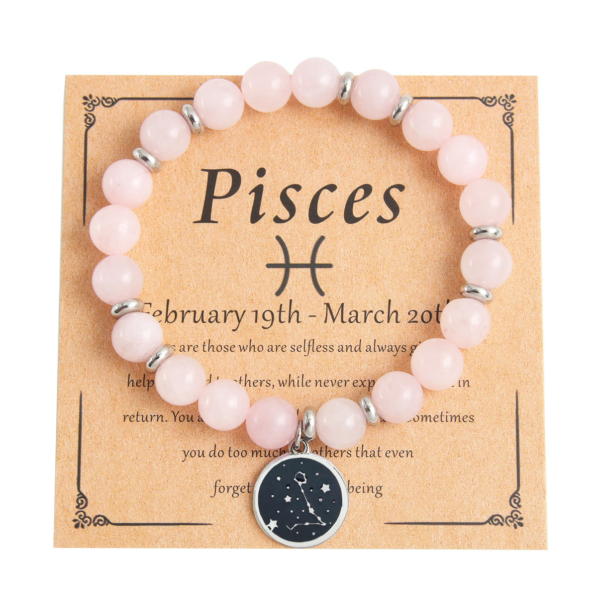 Pisces - Pink Crystal
