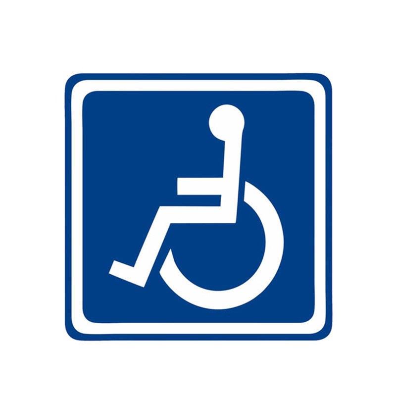 Square wheelchair (left)