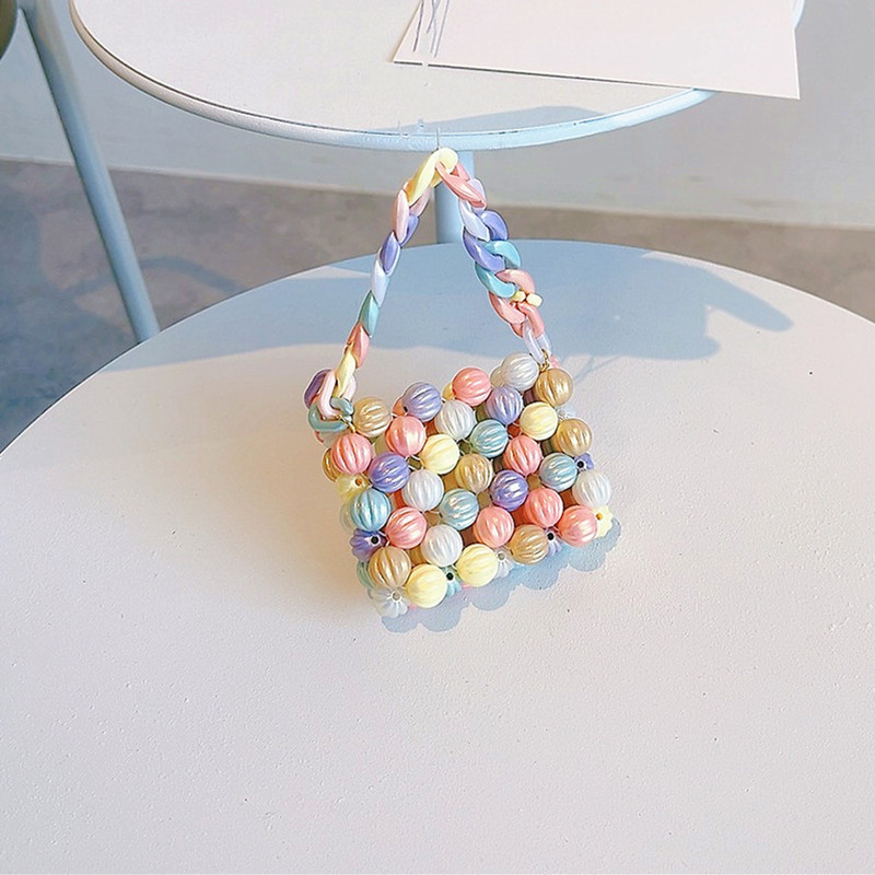 Small square bead macaron color