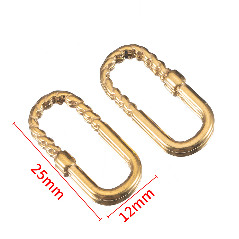 Golden half ring thread [ 12 * 25mm ]