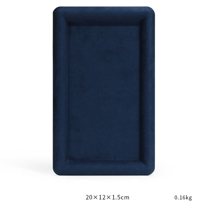 24-blue rectangular empty disk size 20×12×1.5cm