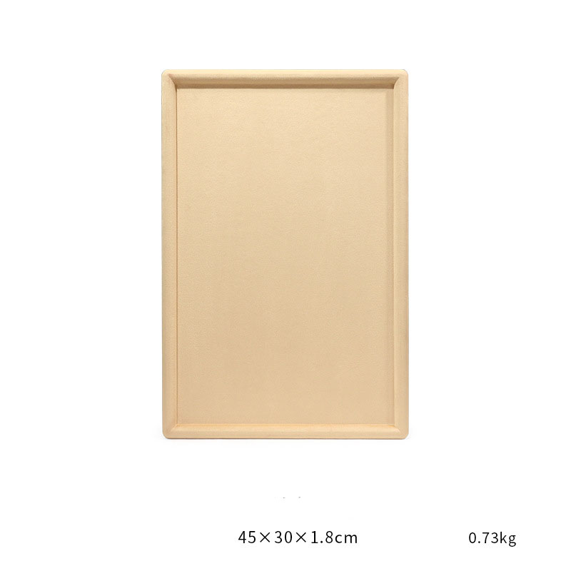 16-khaki rectangular empty disk size 45x30x1.8cm a