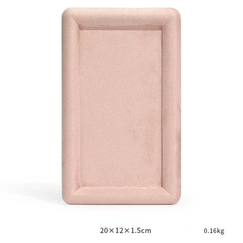 25-pink rectangular empty disk size 20×12×1.5cm as shown
