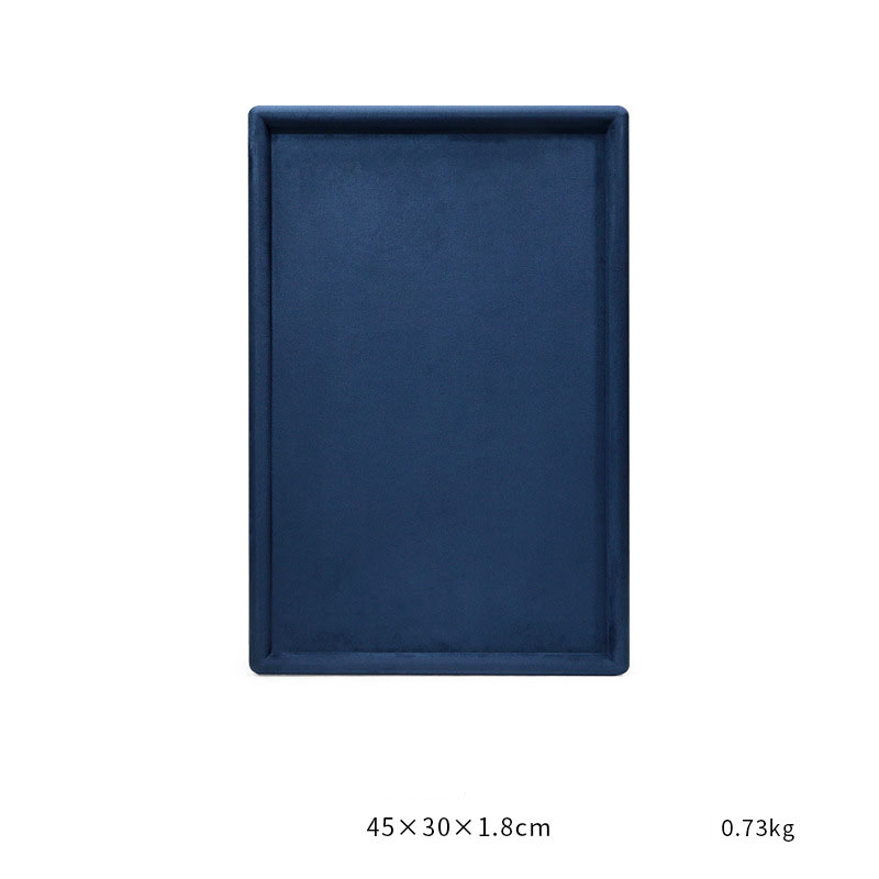 20-blue rectangular empty disk with a size of 45x30x1.8cm is shown