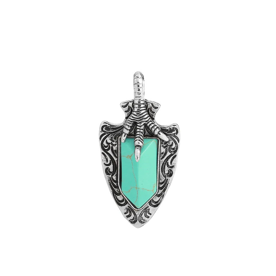 9:synthetic turquoise ( without chain )
