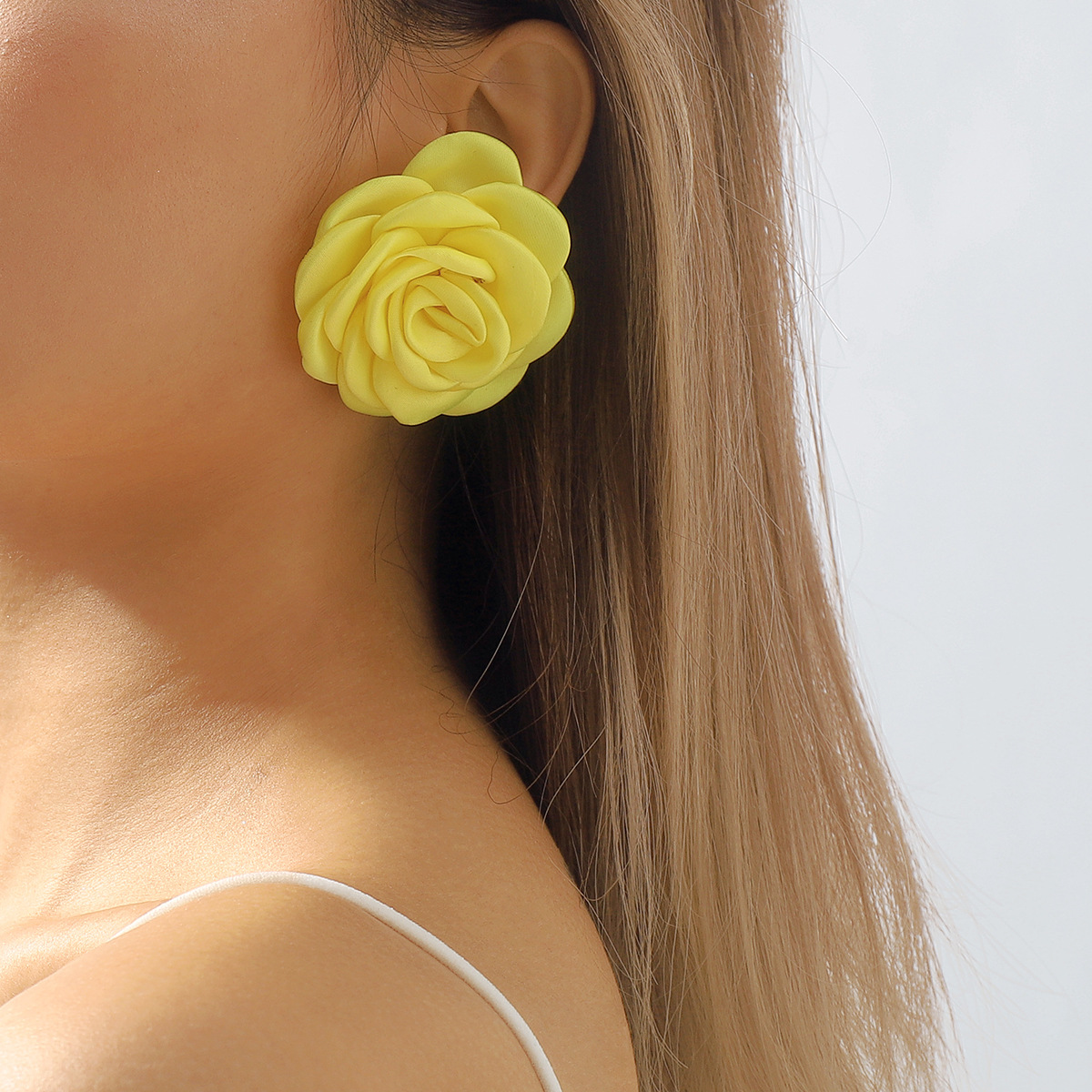 yellow earring