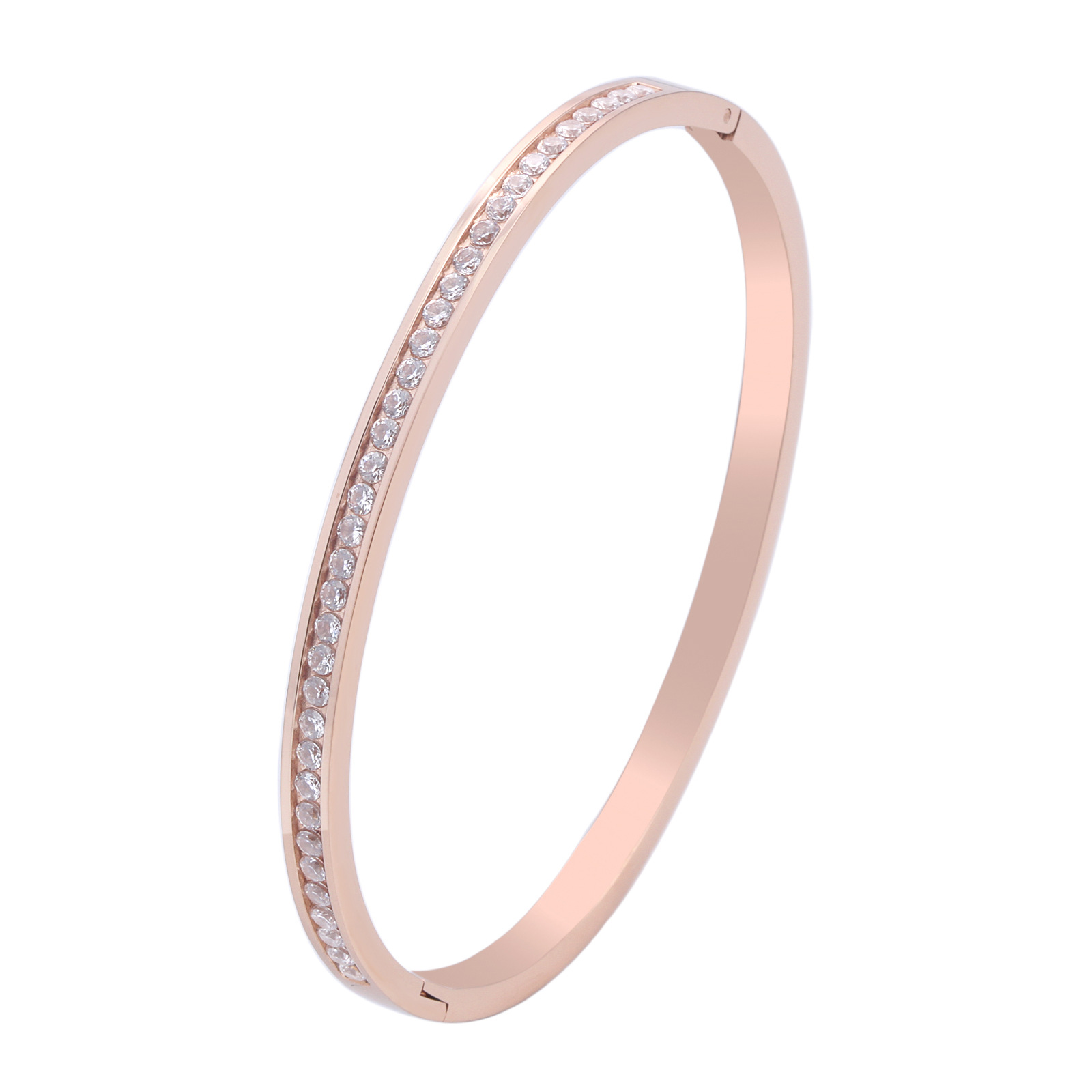 Round Diamond Rose Gold