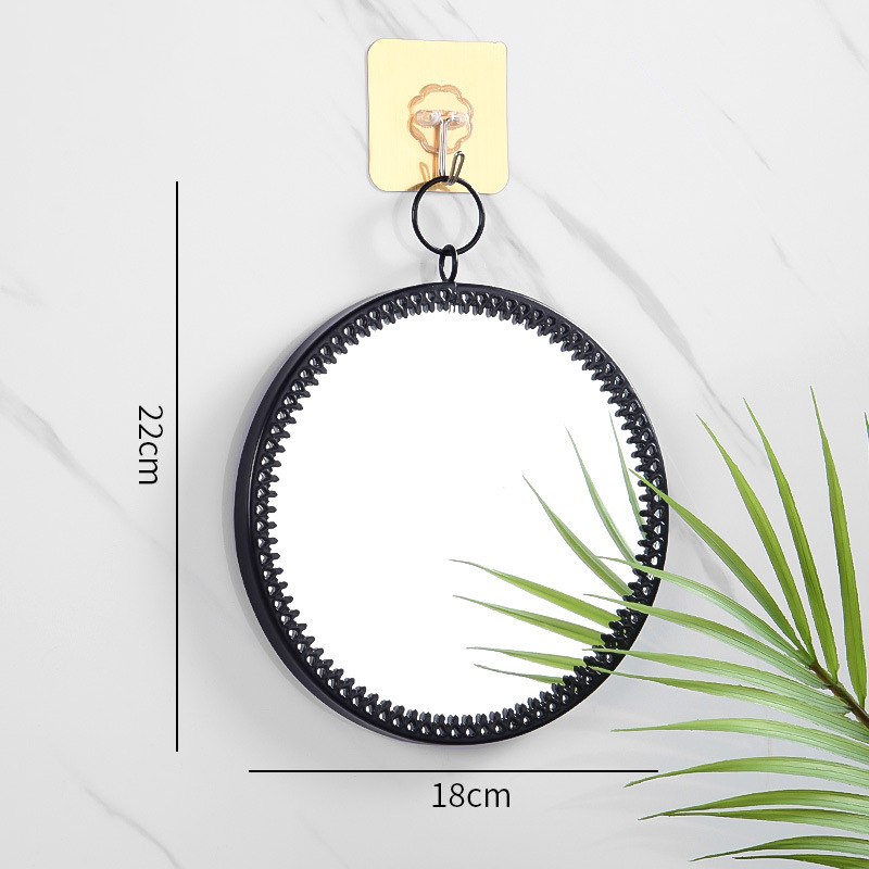 Black - small mirror with ring