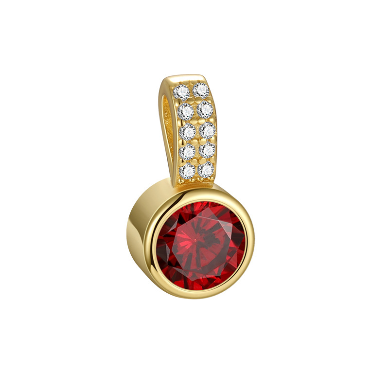 8:Yellow-gold garnet