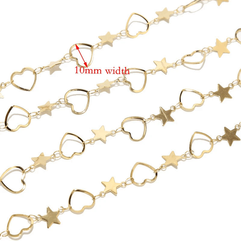 4:Golden  heart five star chain