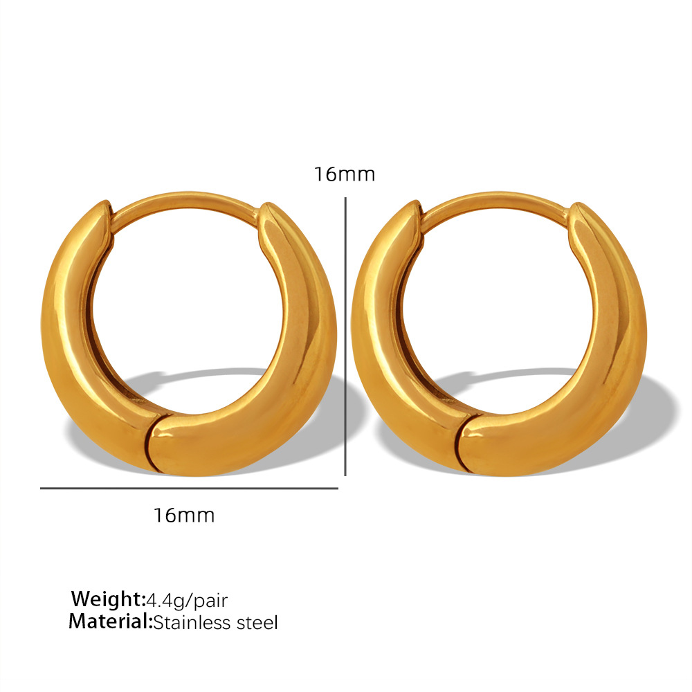 EH211 Gold earrings