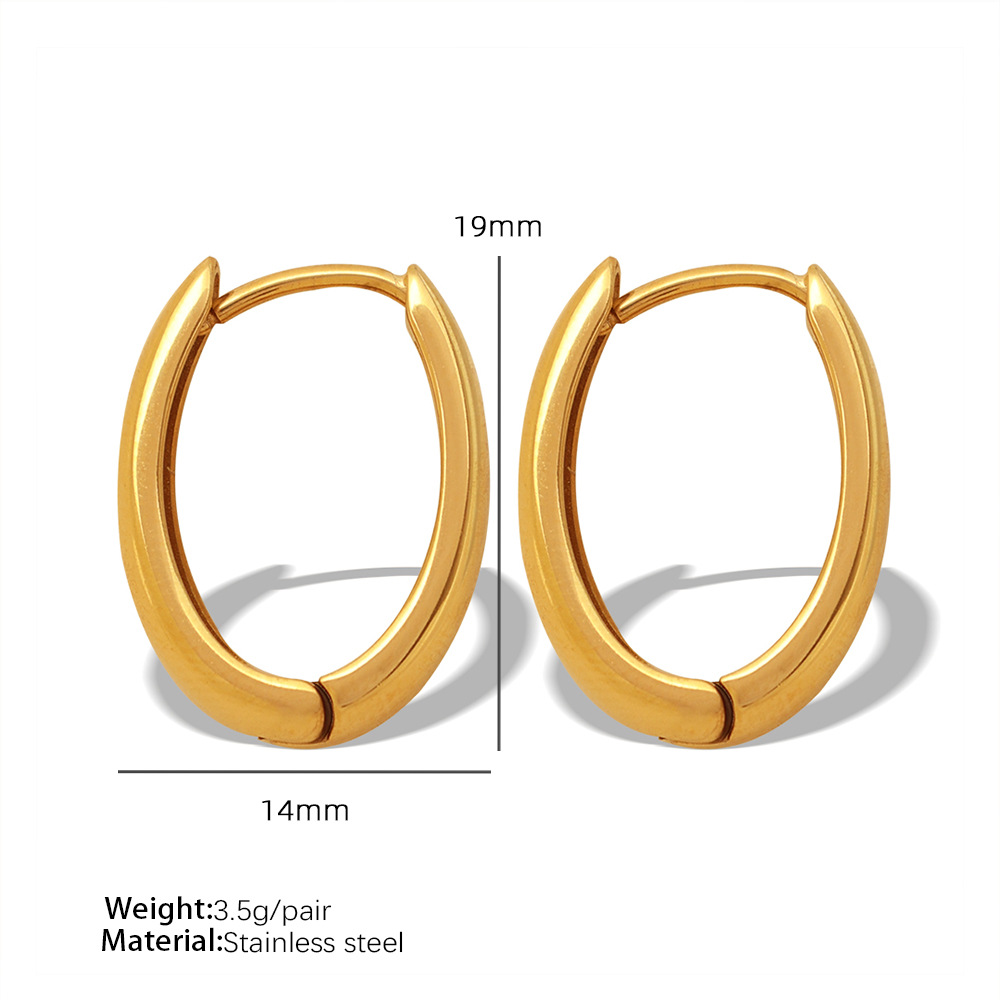 EH212 small gold earrings