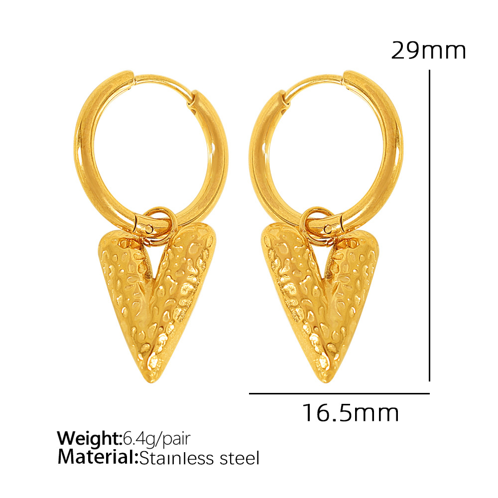 1:Gold earrings