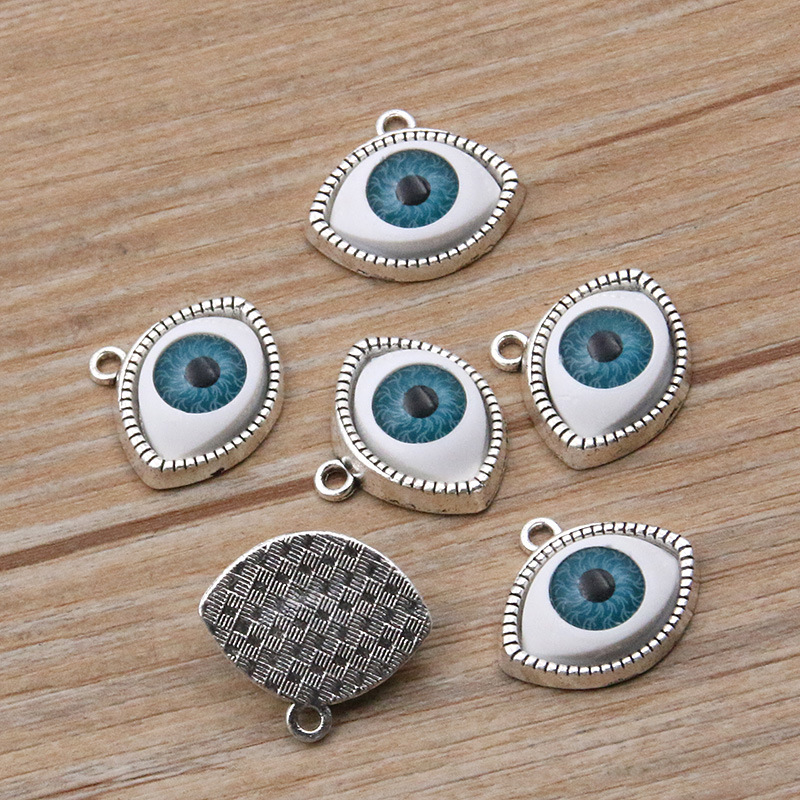Ancient silver -Blue eye