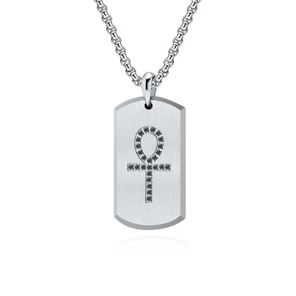 6:Silver necklace