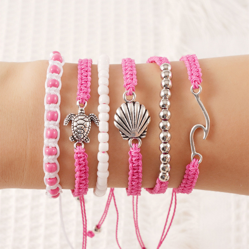 3:Pink bracelet