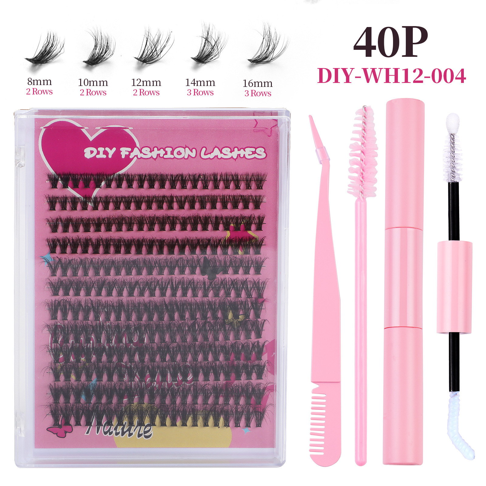 DIY-WH12-004  Pink set