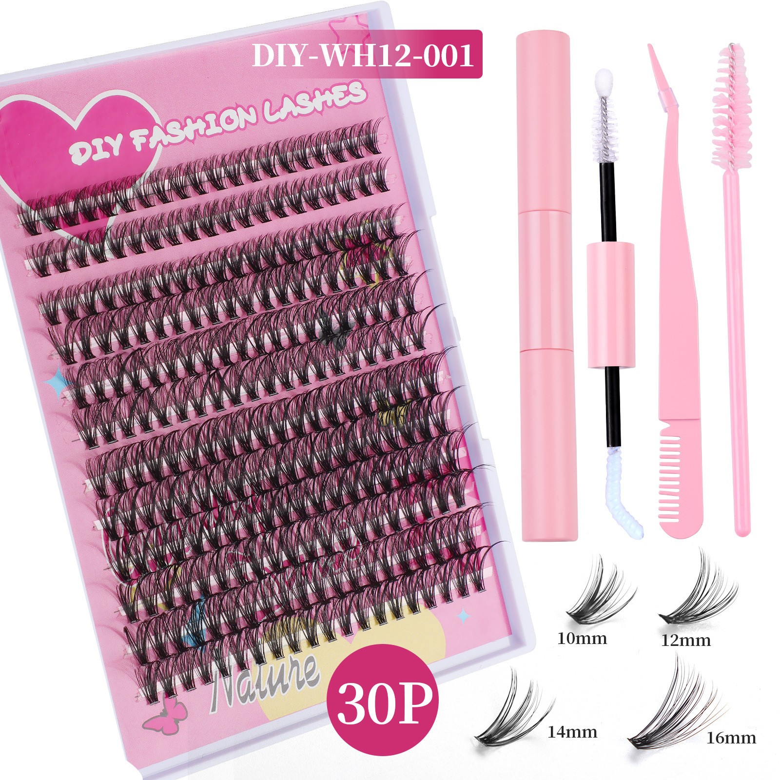 DIY-WH12-001  Pink set