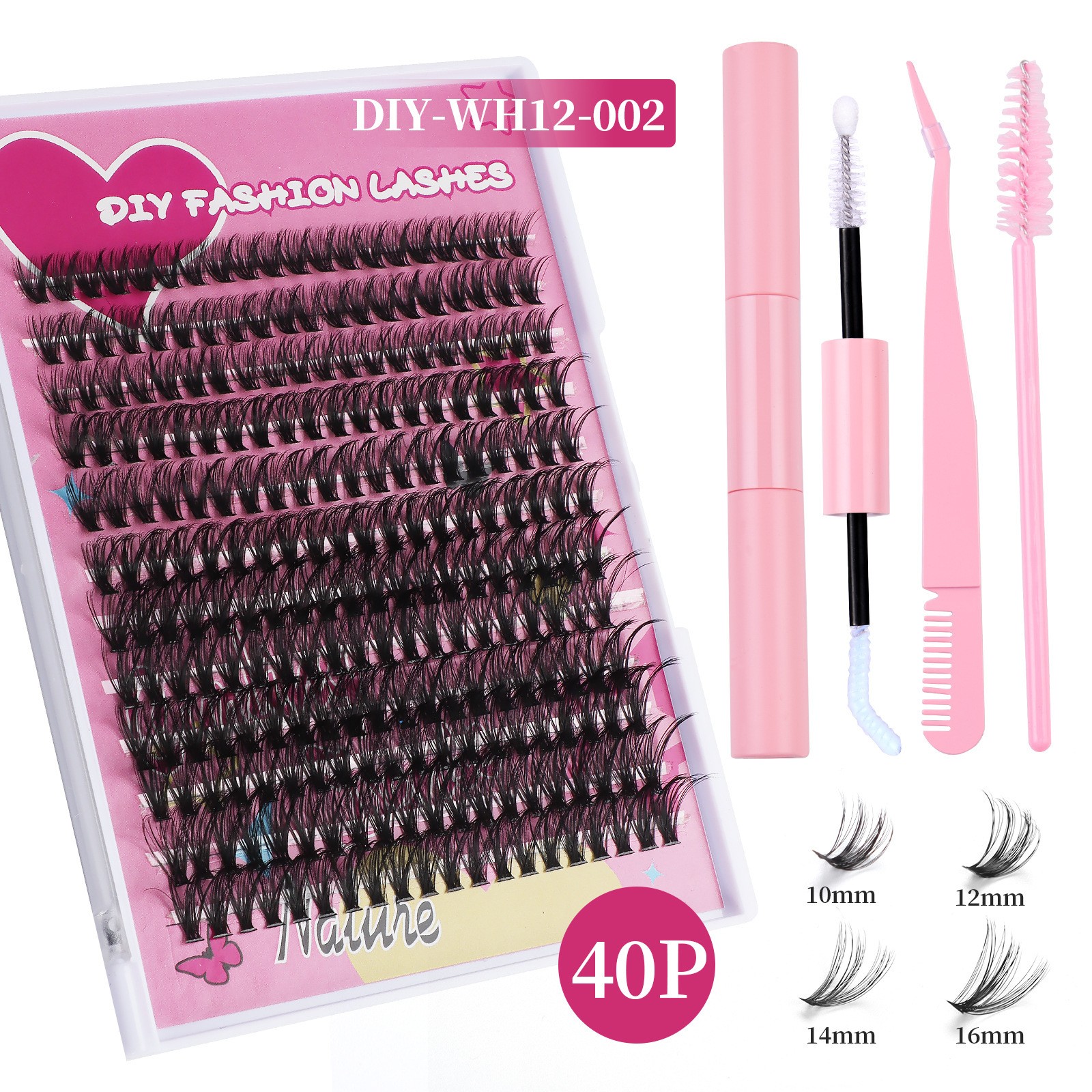 DIY-WH12-002  Pink set