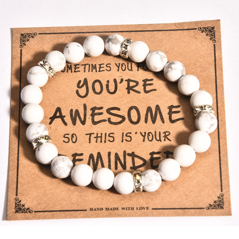 White Turquoise with card