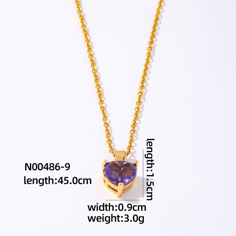 9:Purple diamond - Heart