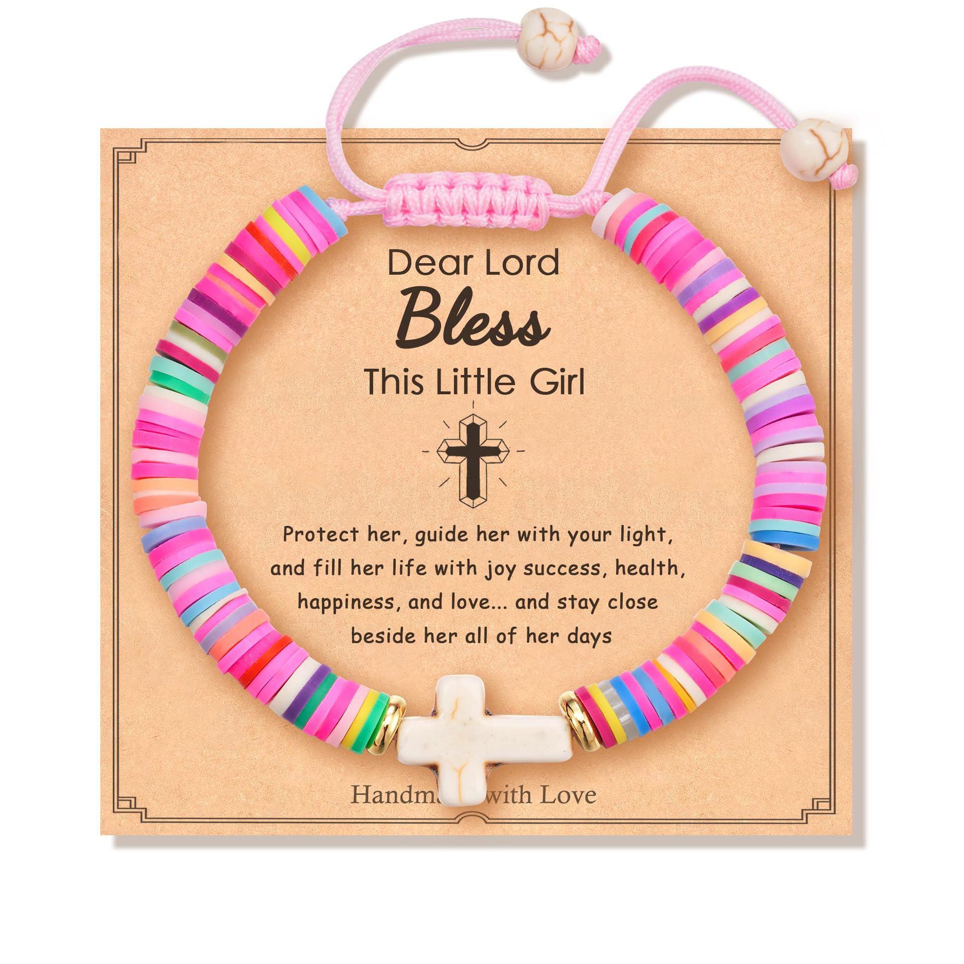 Dear Lord Bless bracelet with card