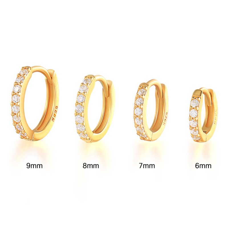 gold color plated 6mm
