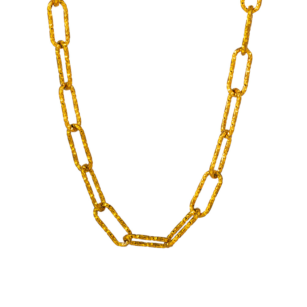 Gold necklace-45cm