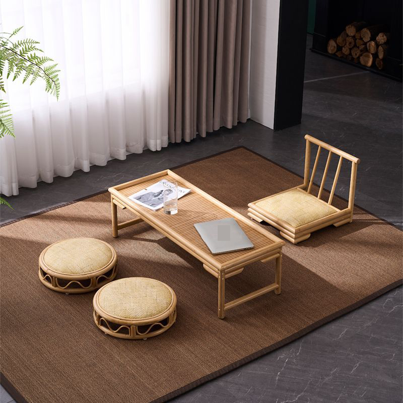 1 meter table  1 chair  2 rattan futon