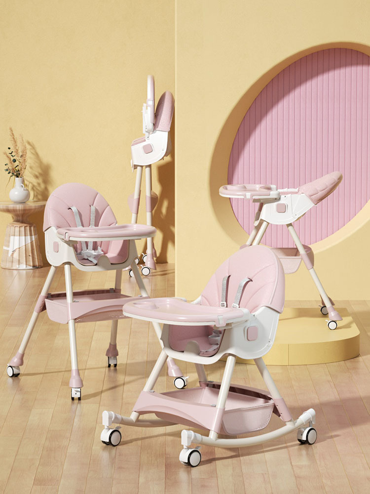 pedalless pink   Rocking chair   cardan wheel