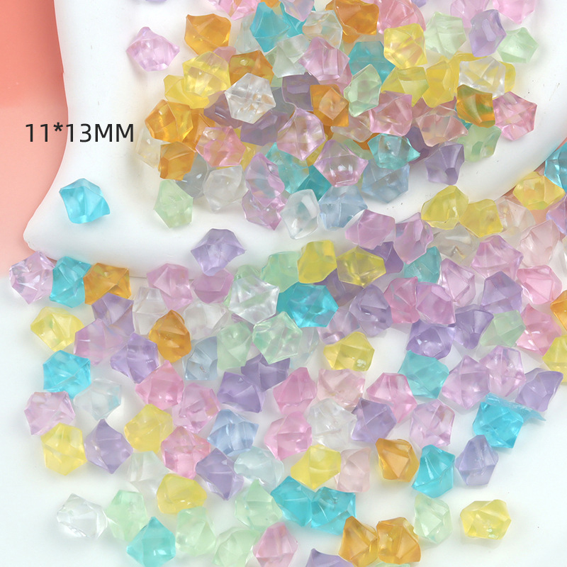 Luminous trumpet color crushed ice 11 * 13mm