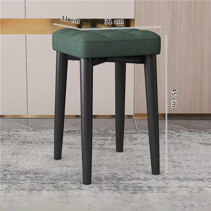 (agate green - technology cloth) All black stool legs