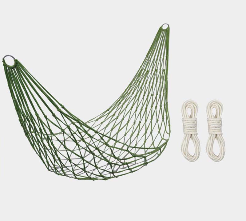 Green ordinary rope length 200cm 9 strands hanging net