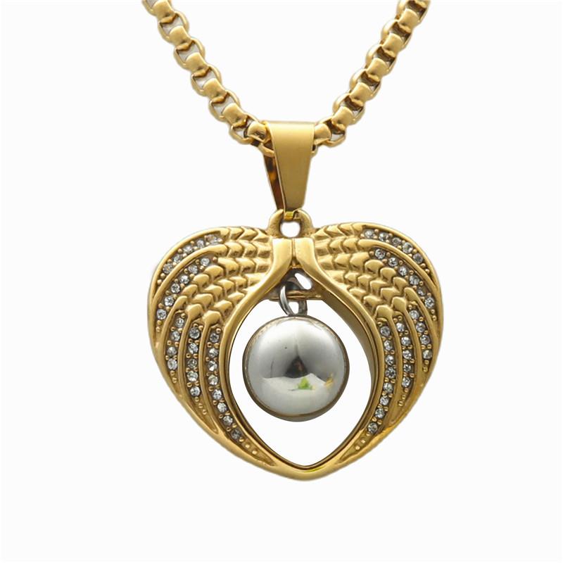 Gold pendant plus 3.0 * 60cm necklace