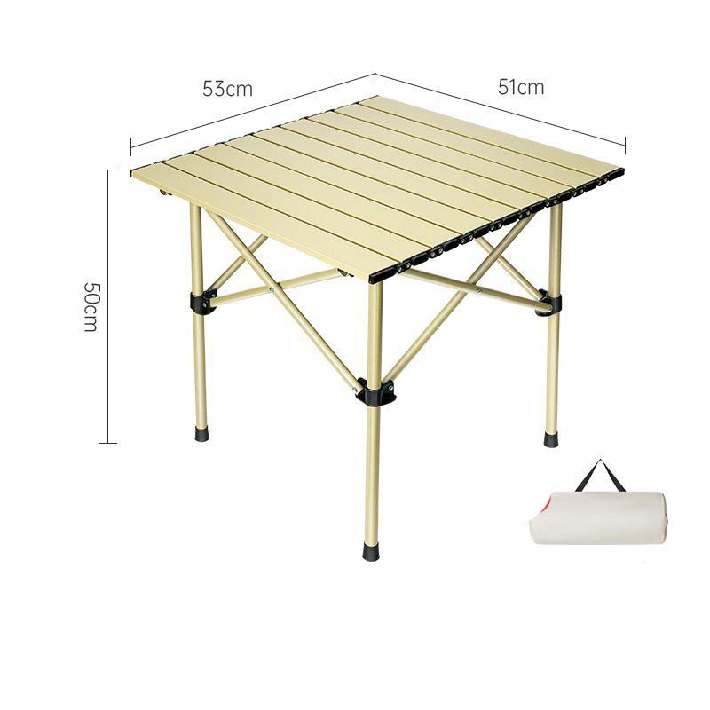 Folding square table thickened   complimentary storage bag
