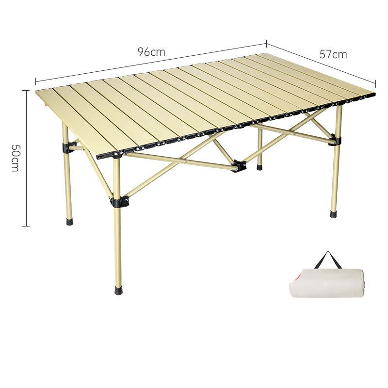 Folding long table thickened   complimentary storage bag