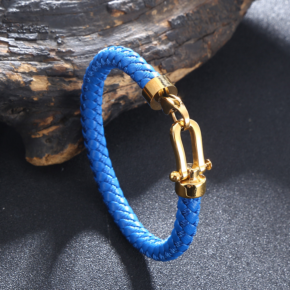 3:skyblue leather 【gold】