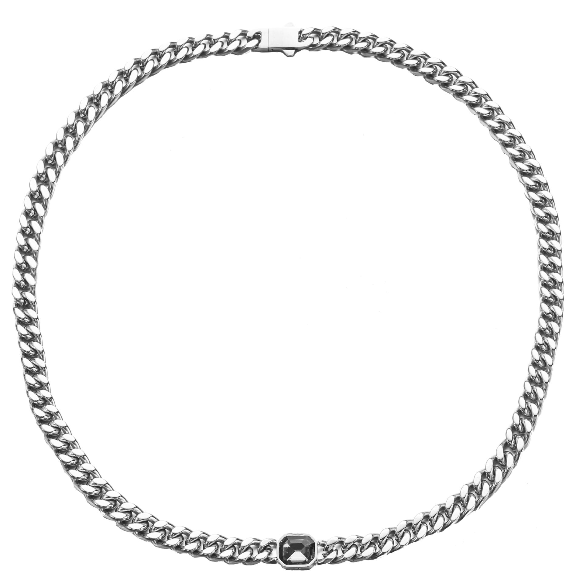 1:7MM wide Necklace 50cm