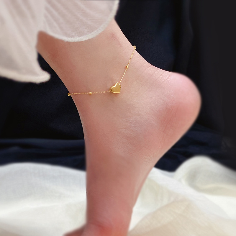 Anklet - Gold -21+5cm