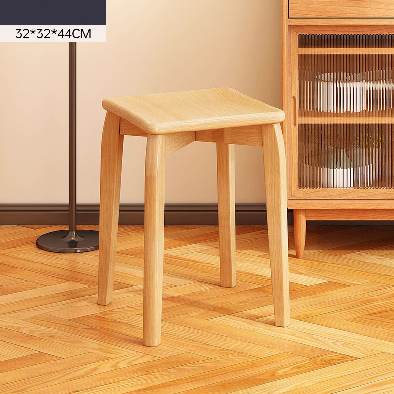 wood square stool 32*44CM