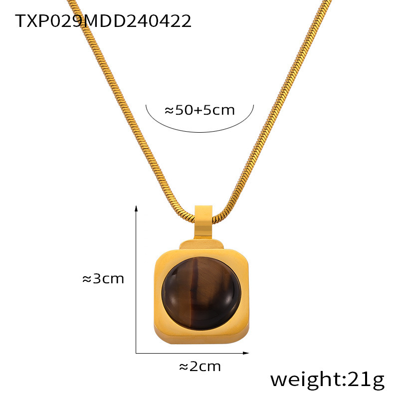 5:TXP029- Golden Tiger's Eye Stone