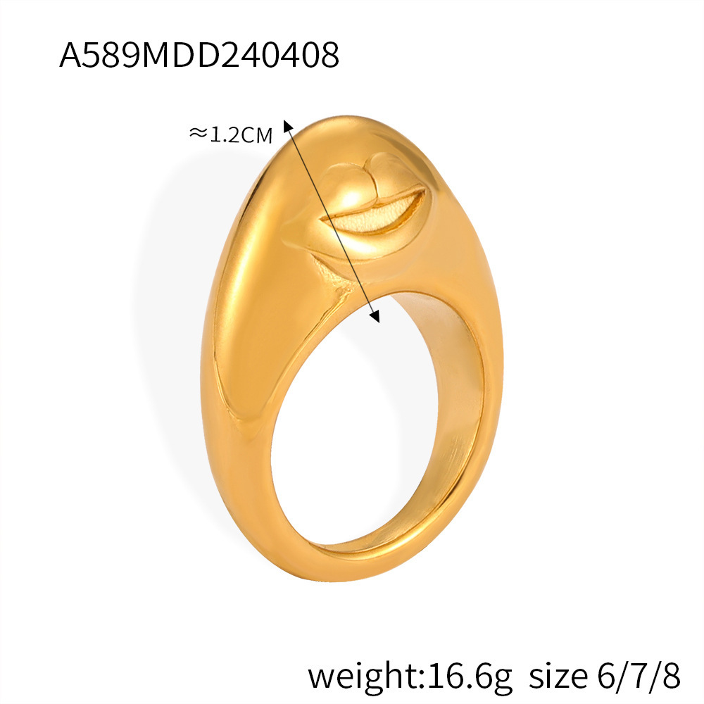 A589- Gold Ring