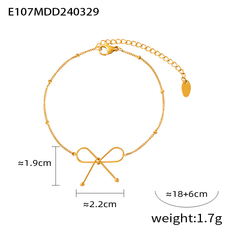 E107- Gold bracelet