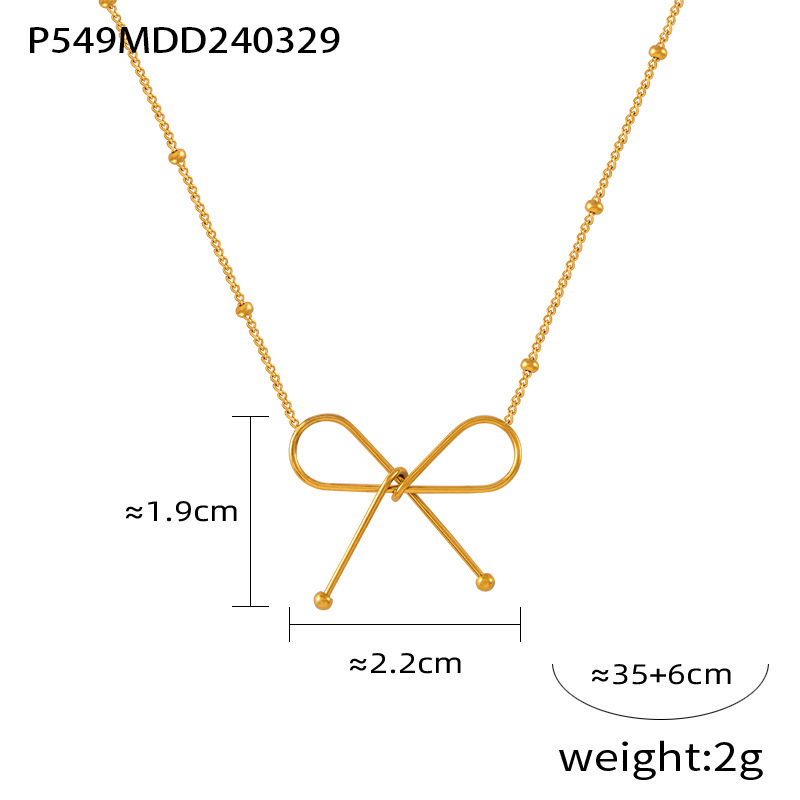 5:P549- Gold necklace