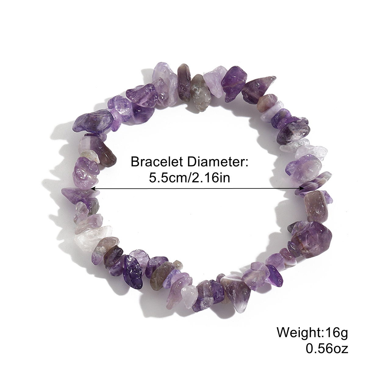Amethyst band strength rope