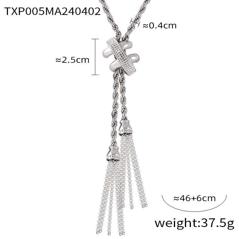 2:TXP005- Steel necklace