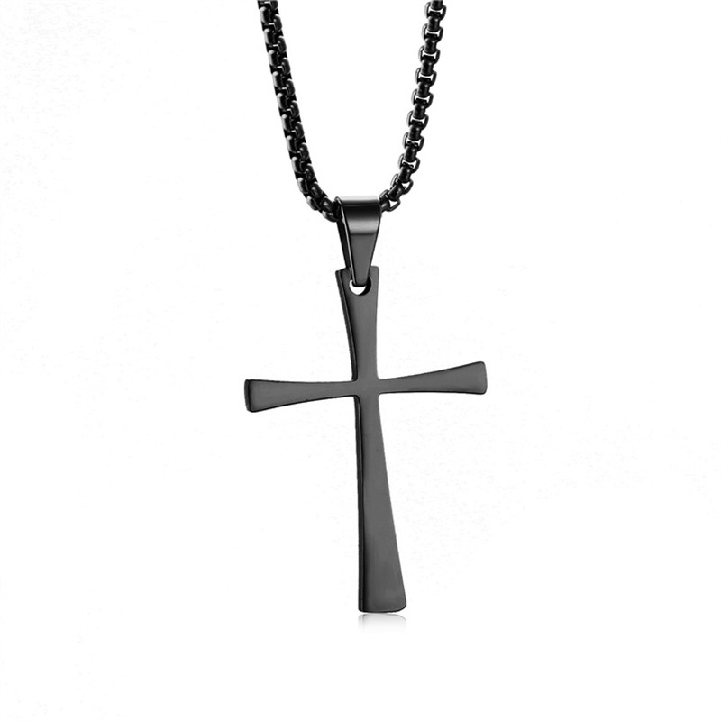 6:Black with chain -60CM
