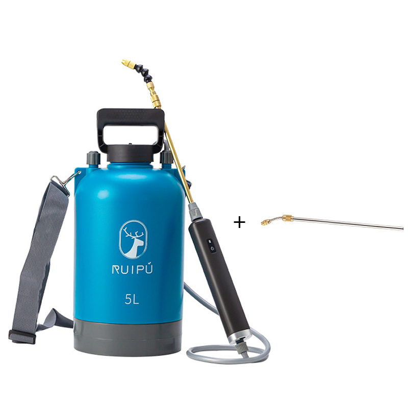 5L blue kettle electric gray version   copper spray rod