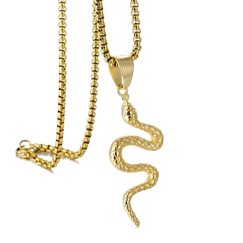 4:Gold with chain -60CM