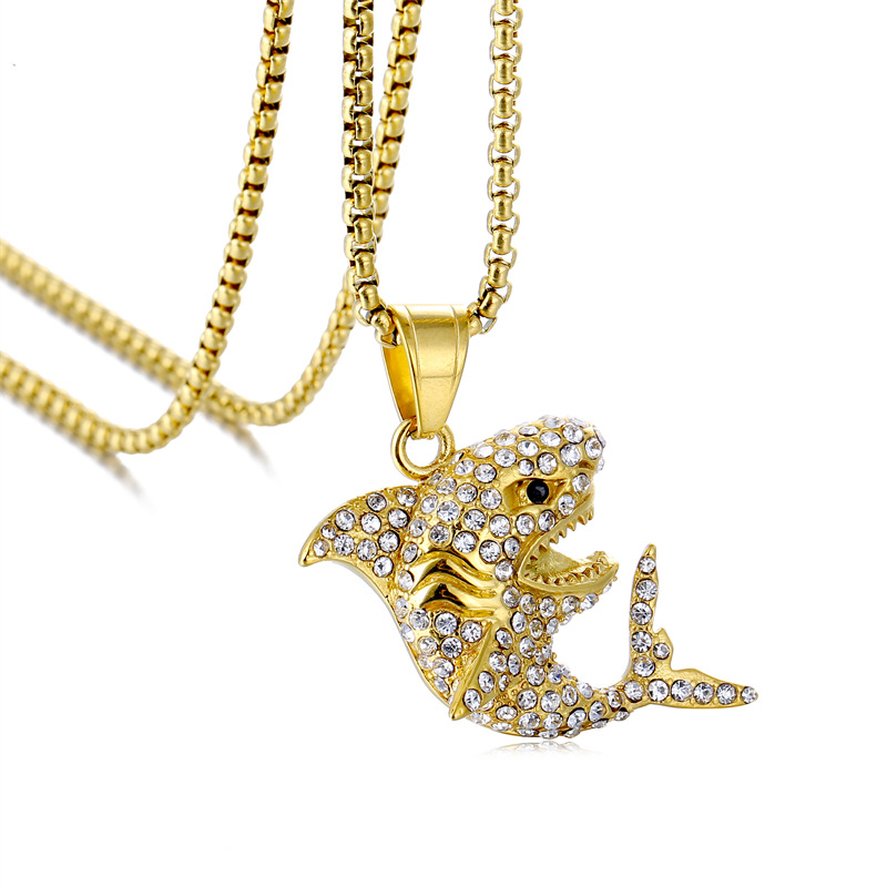 4:Gold with chain -60CM